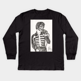 Glenn Danzig Kids Long Sleeve T-Shirt